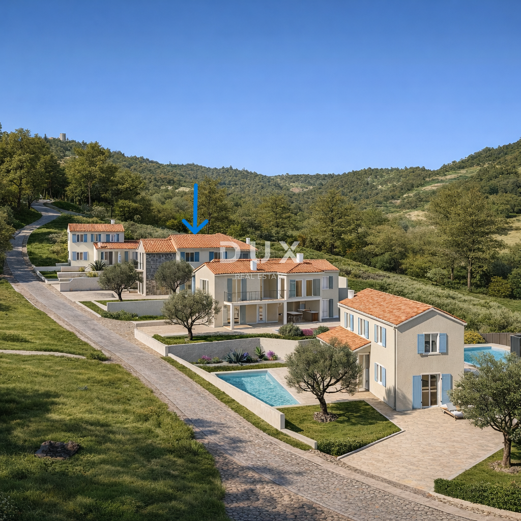 ISTRA, PIĆAN - Vila z bazenom v novogradnji