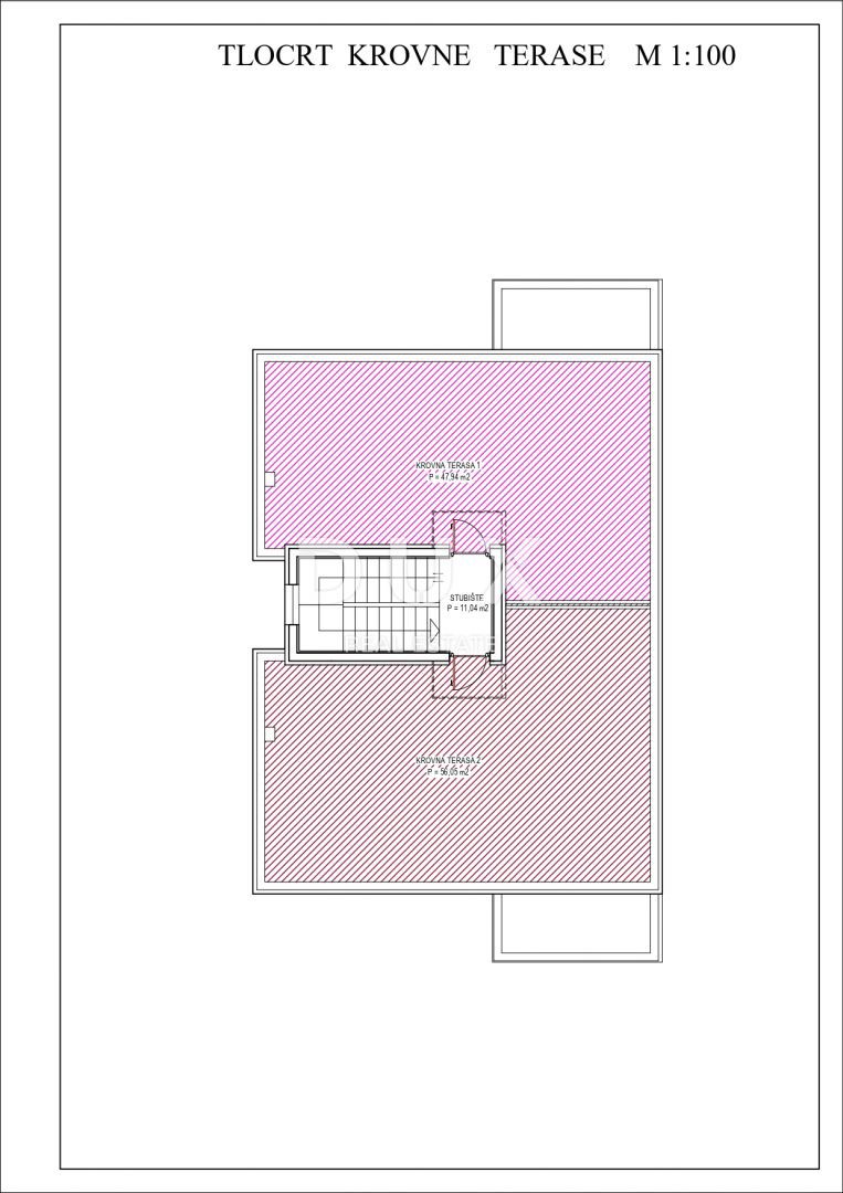 ZADAR, PETRČANE - Moderni penthouse v izgradnji Z1 S4