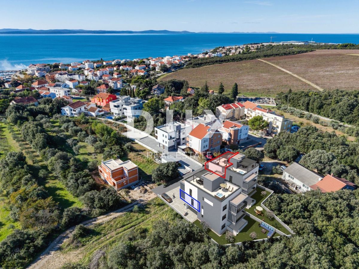 ZADAR, PETRČANE - Moderni penthouse v izgradnji Z1 S4