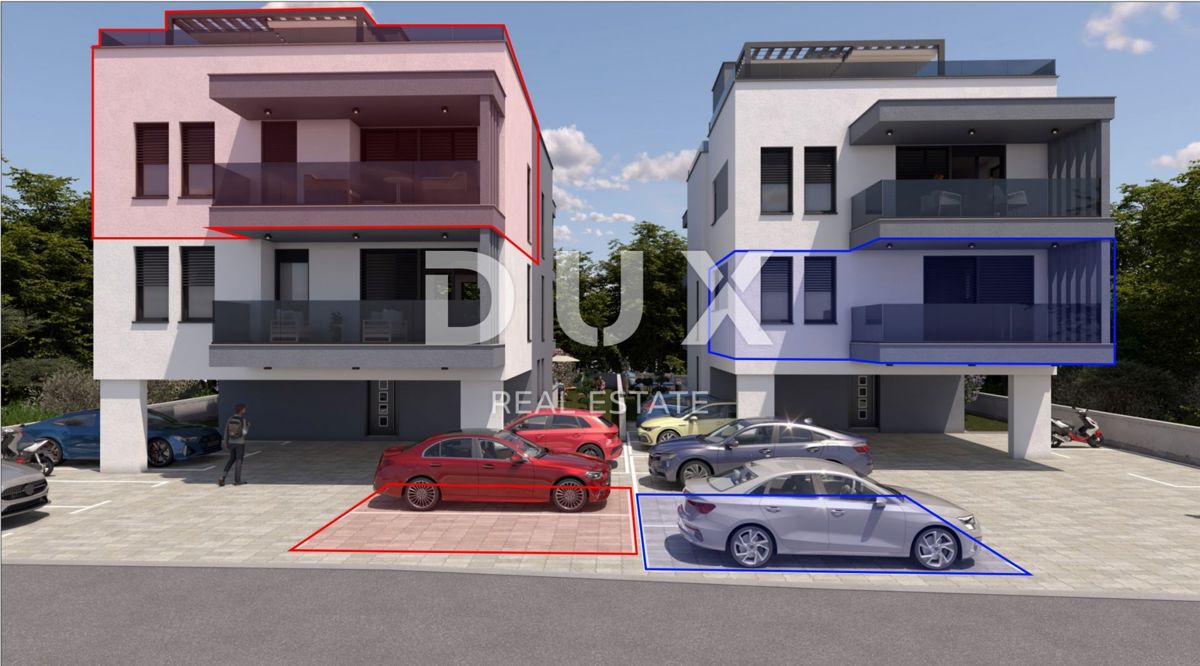 ZADAR, PETRČANE - Moderni penthouse v izgradnji Z1 S4