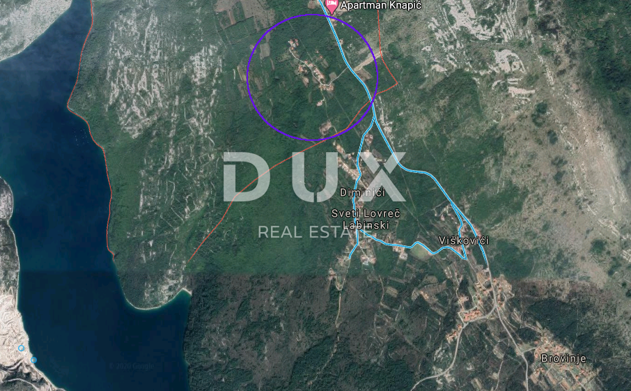 Stanišovi, Raša, 1.325m2