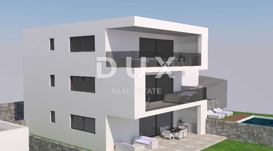 OTOK RAB, BANJOL - Apartma z zasebnim bazenom v zelenem okolju
