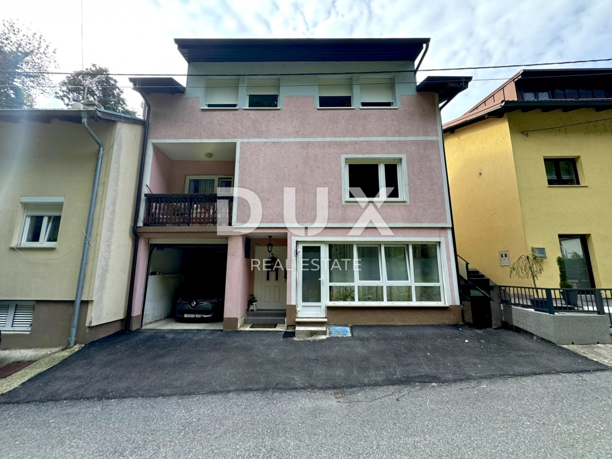ZAGREB, ČRNOMEREC - Prostorna hiša v treh nadstropjih z garažo!