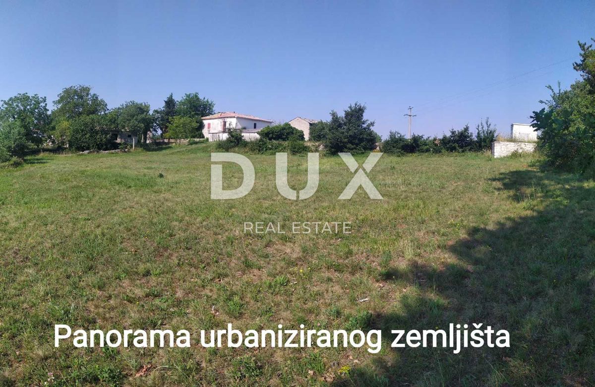 ISTRA, POREČ, TINJAN - atraktivno gradbeno zemljišče 2269 m2