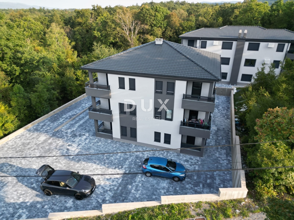 MATULJI, JUŠIĆI, JURDANI- stanovanje 1. nadstropje, 64,99m2 v novogradnji DB+2S z vrtom