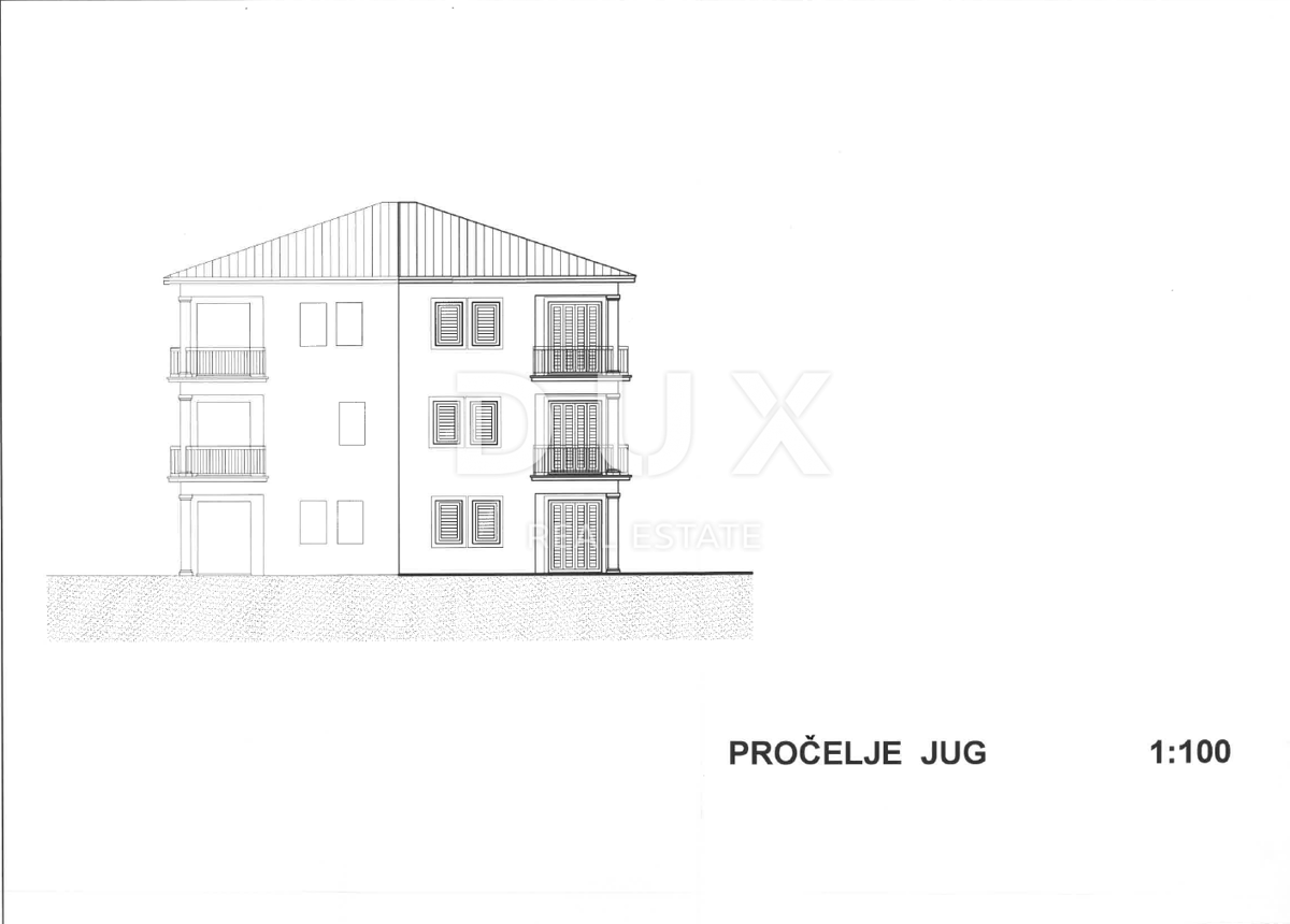 MATULJI, JUŠIĆI, JURDANI- stanovanje 1. nadstropje, 64,99m2 v novogradnji DB+2S z vrtom