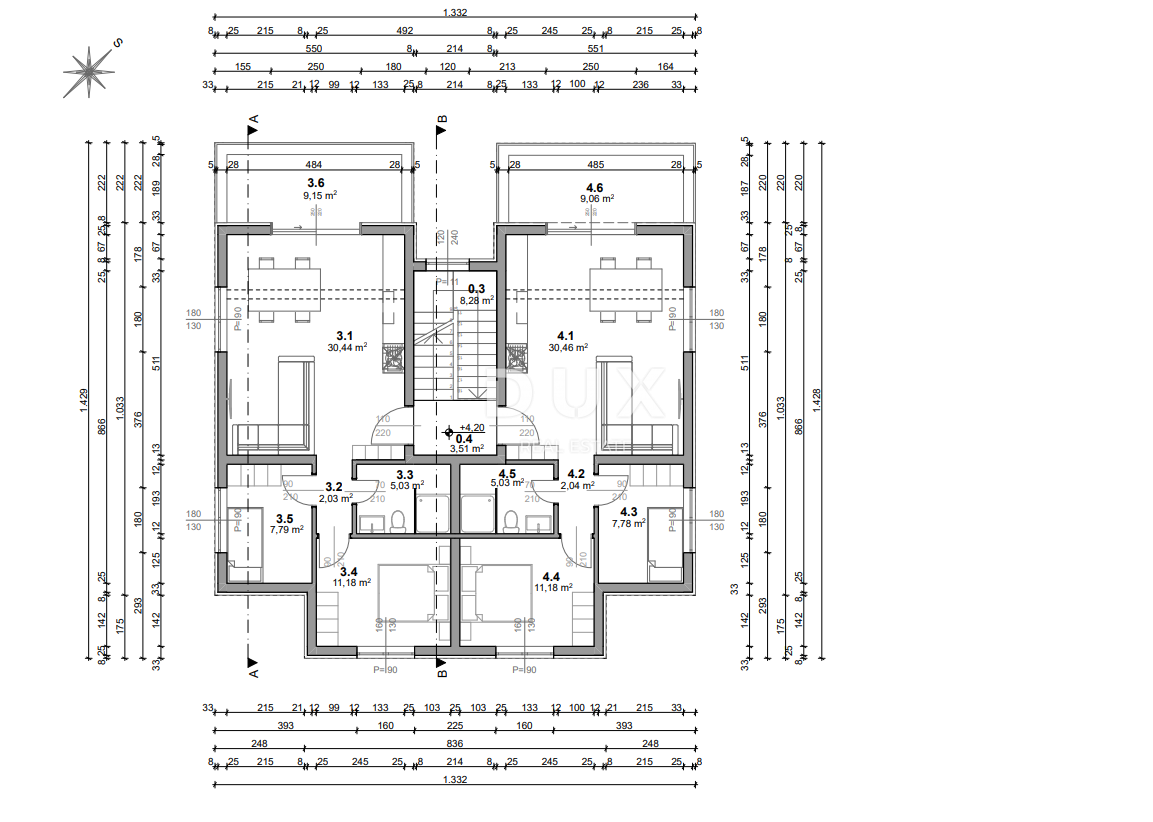 OTOK PAG, PAG - ekskluzivno stanovanje 2 spalnici + dnevna soba v NOVOGRADNJI + terasa! PRILOŽNOST!