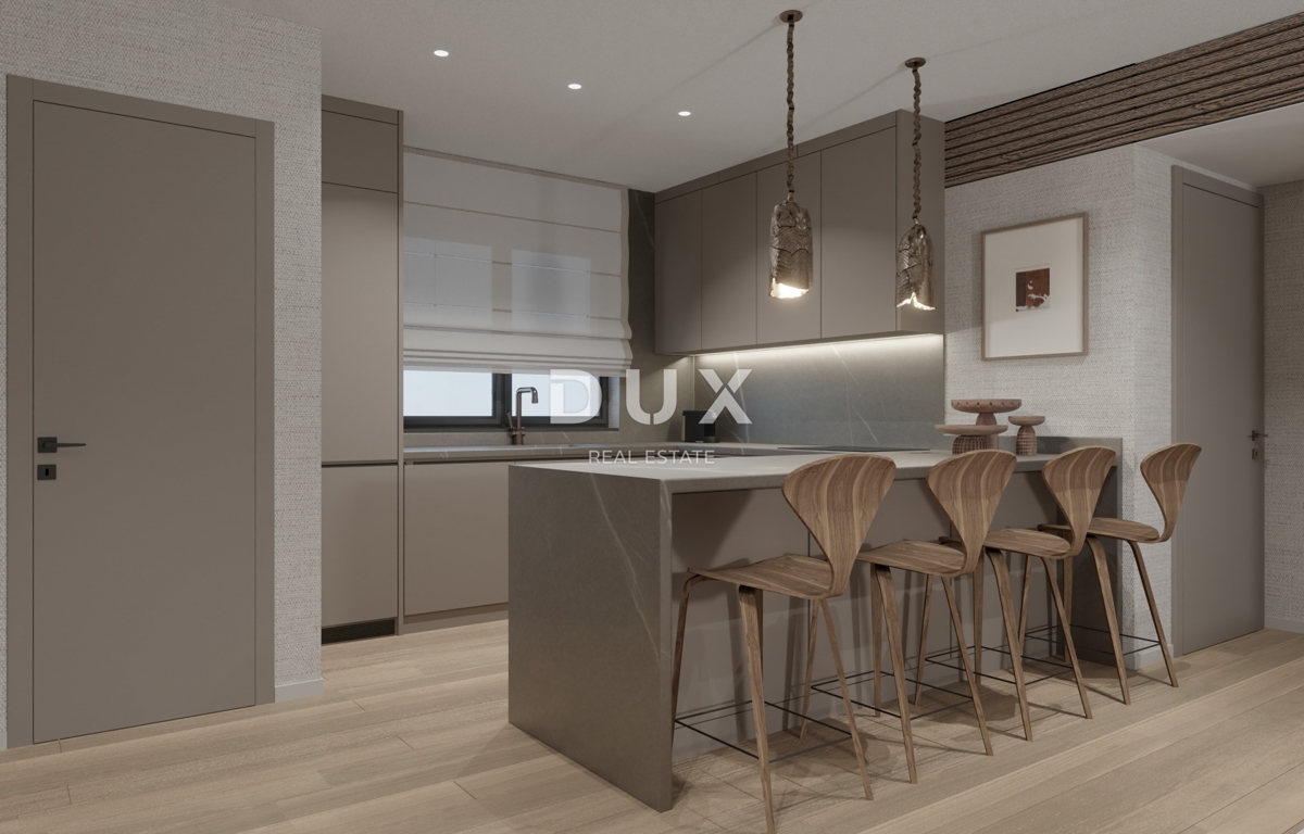 ZADAR, ZATON - Vrhunski penthouse z dvigalom 45 metrov od plaže! A8