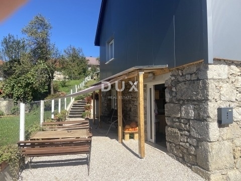 VRBOVSKO - urejena hiša s čudovitim vrtom