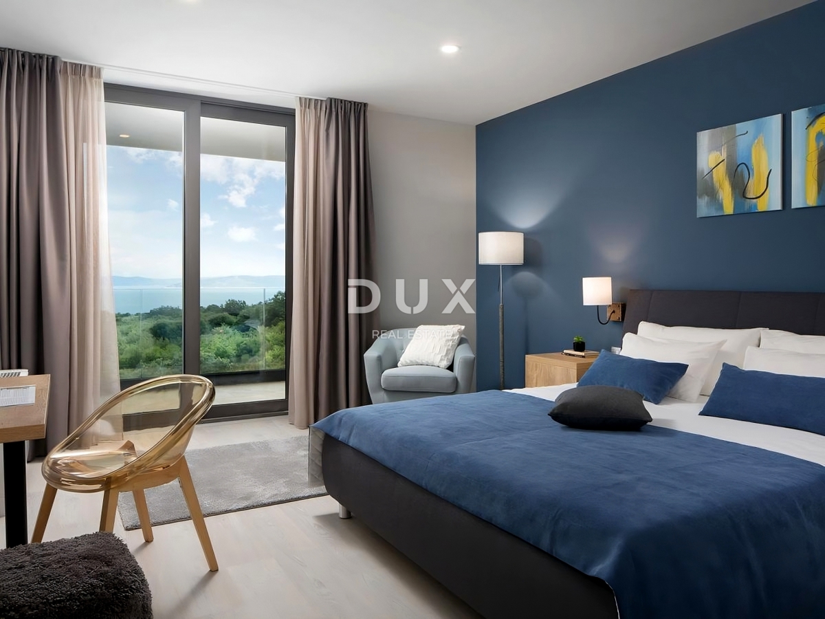 ISTRA, RABAC - Moderna vila s panoramskim pogledom na morje