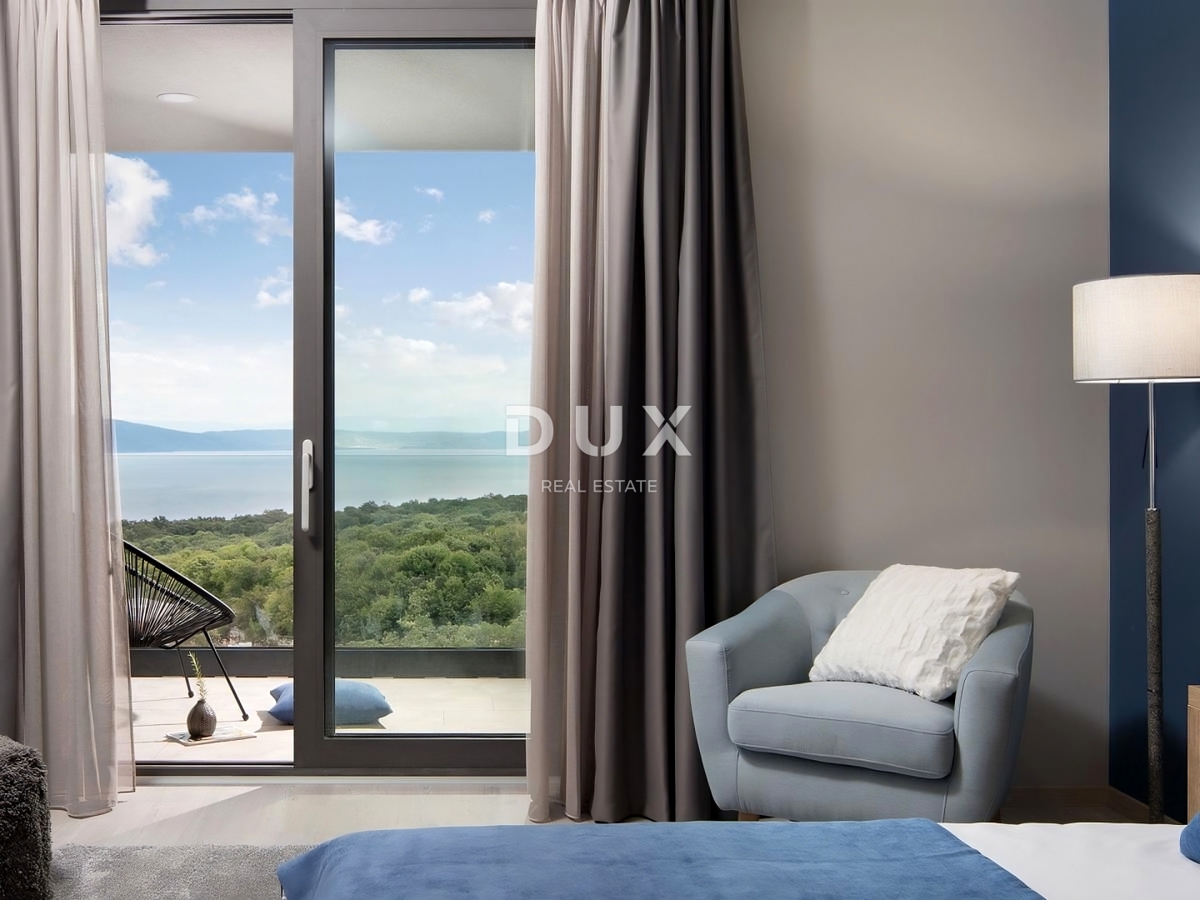 ISTRA, RABAC - Moderna vila s panoramskim pogledom na morje