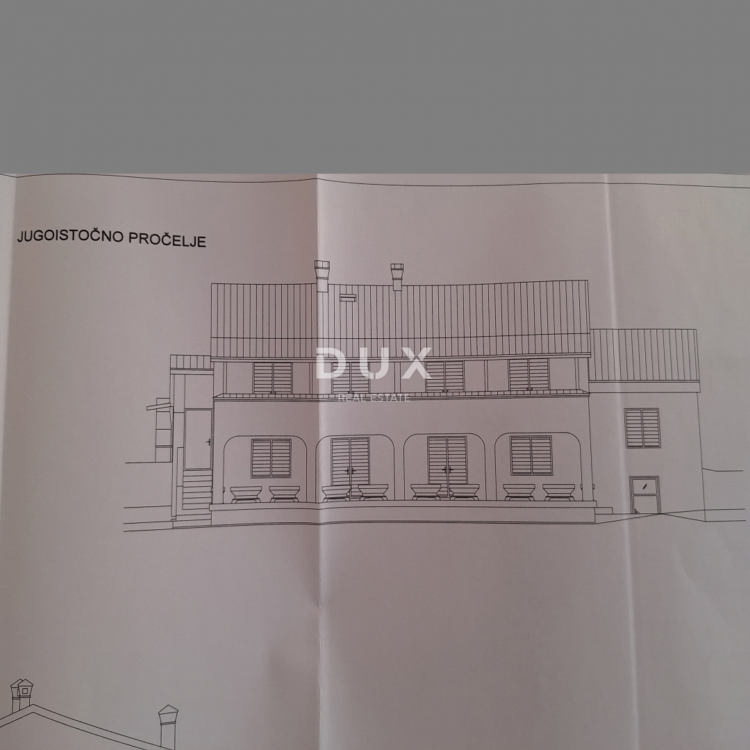 OTOK KRK, ZALIV SOLINE - Samostojna hiša 100 m od morja