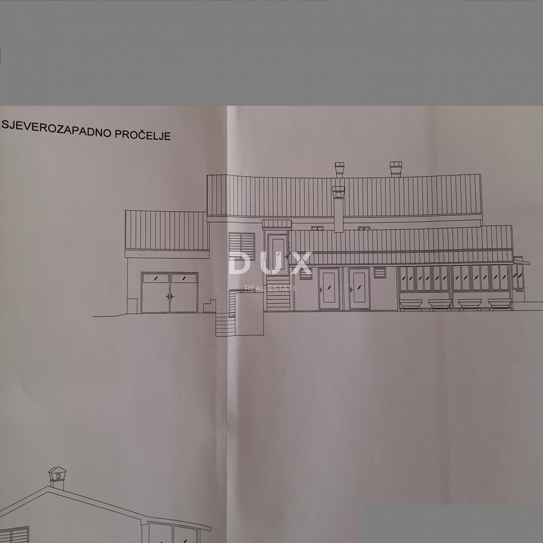 OTOK KRK, ZALIV SOLINE - Samostojna hiša 100 m od morja