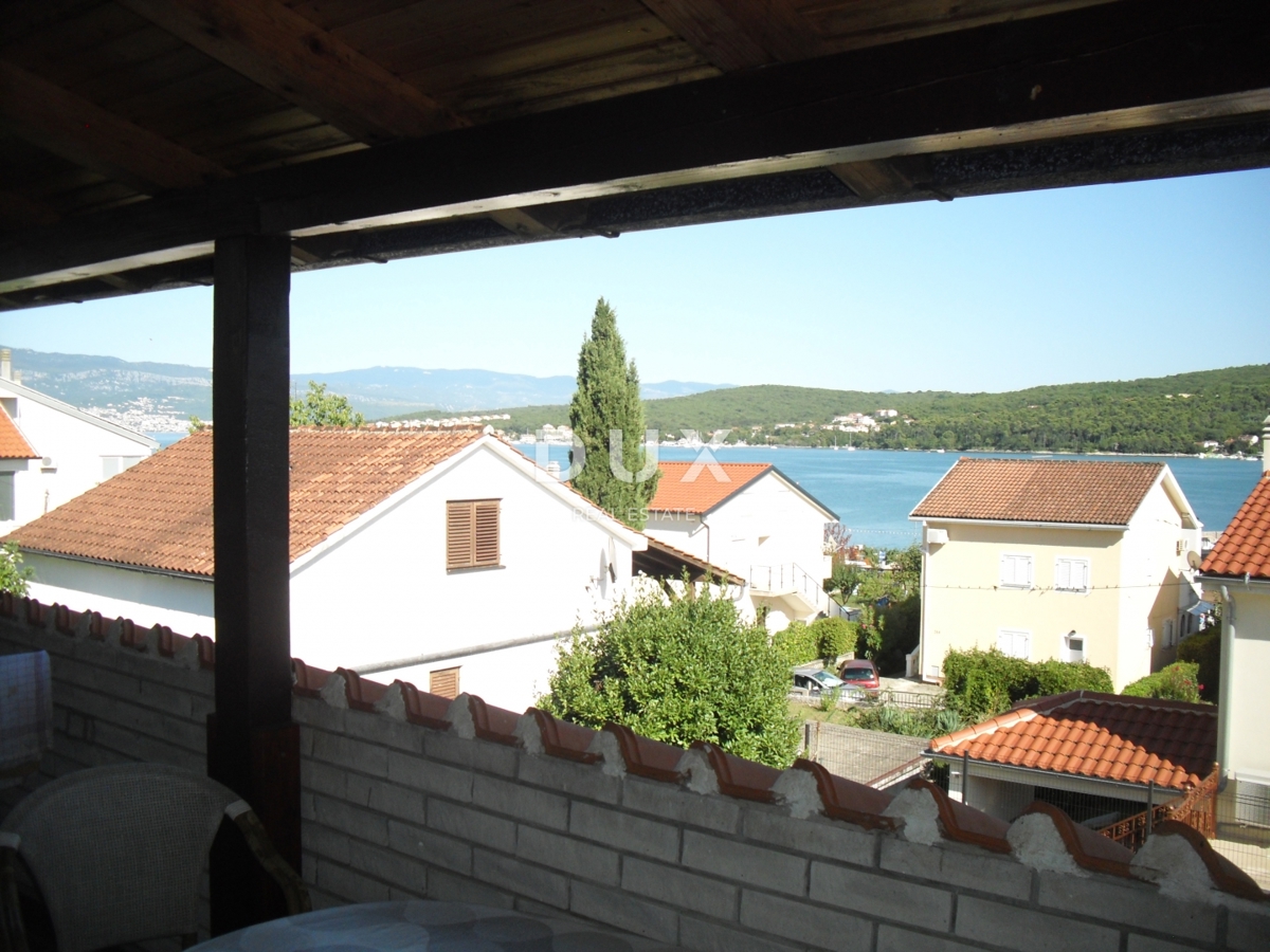 OTOK KRK, ZALIV SOLINE - Samostojna hiša 100 m od morja