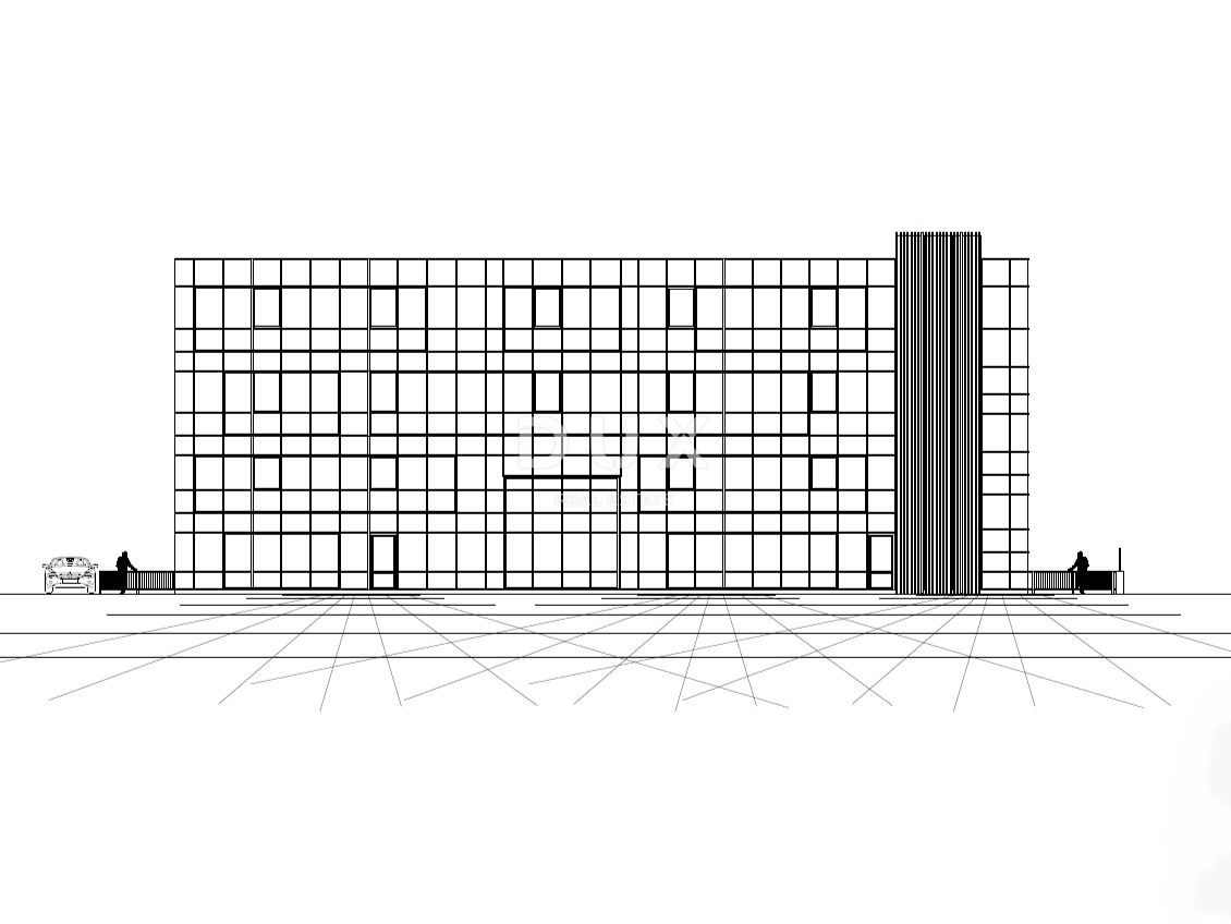 RIJEKA, KUKULJANOVO – Novo – 2350 m2 veliko zemljišče v središču industrijske cone z gradbenim dovoljenjem