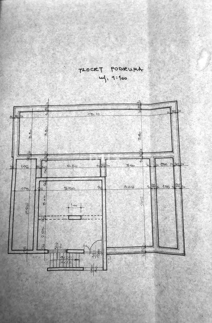 PAŠMAN, NEVIĐANE - Hiša za prenovo 100 m od morja