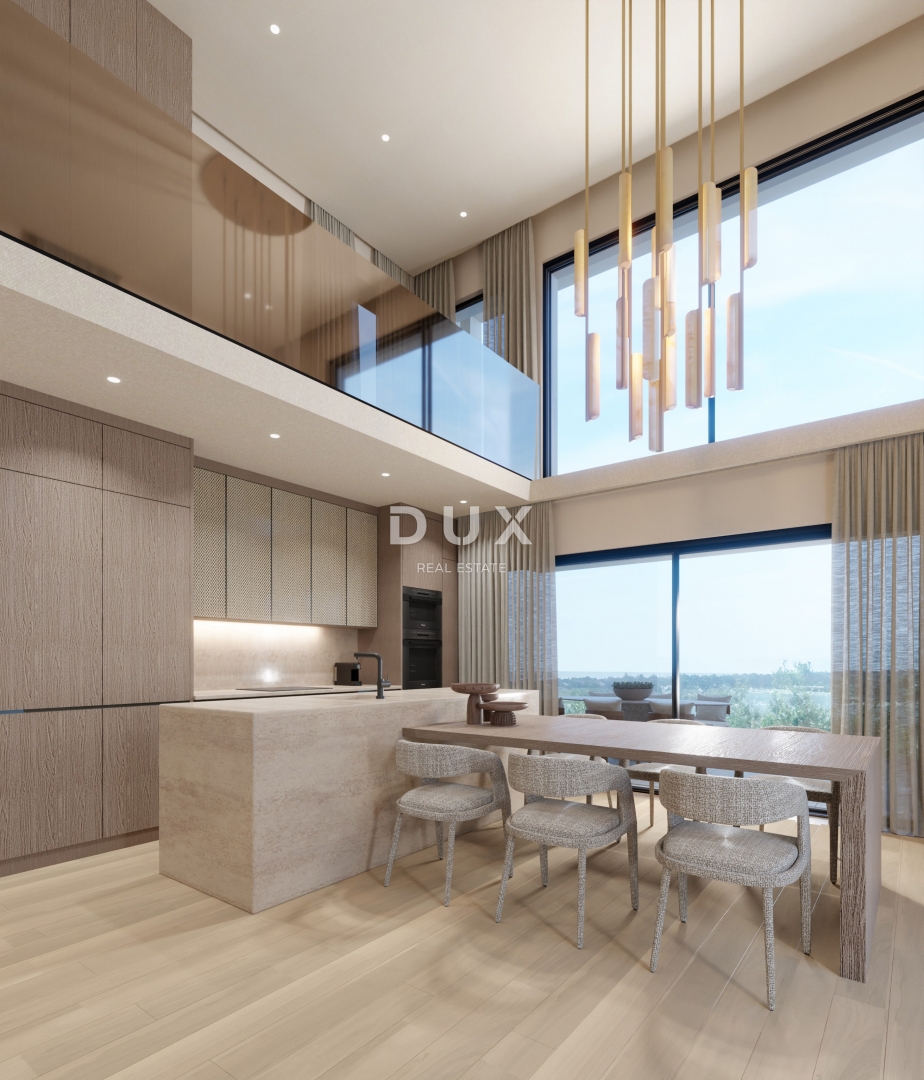 ZADAR, ZATON - Dvoetažni penthouse s čudovitim razgledom 95 metrov od morja! SB3