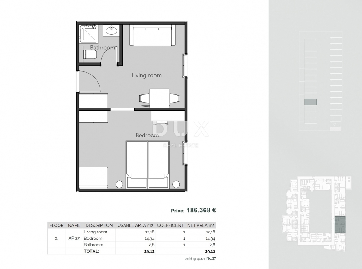 CRIKVENICA - Luksuzni apartmaji v prestižnem hotelskem kompleksu