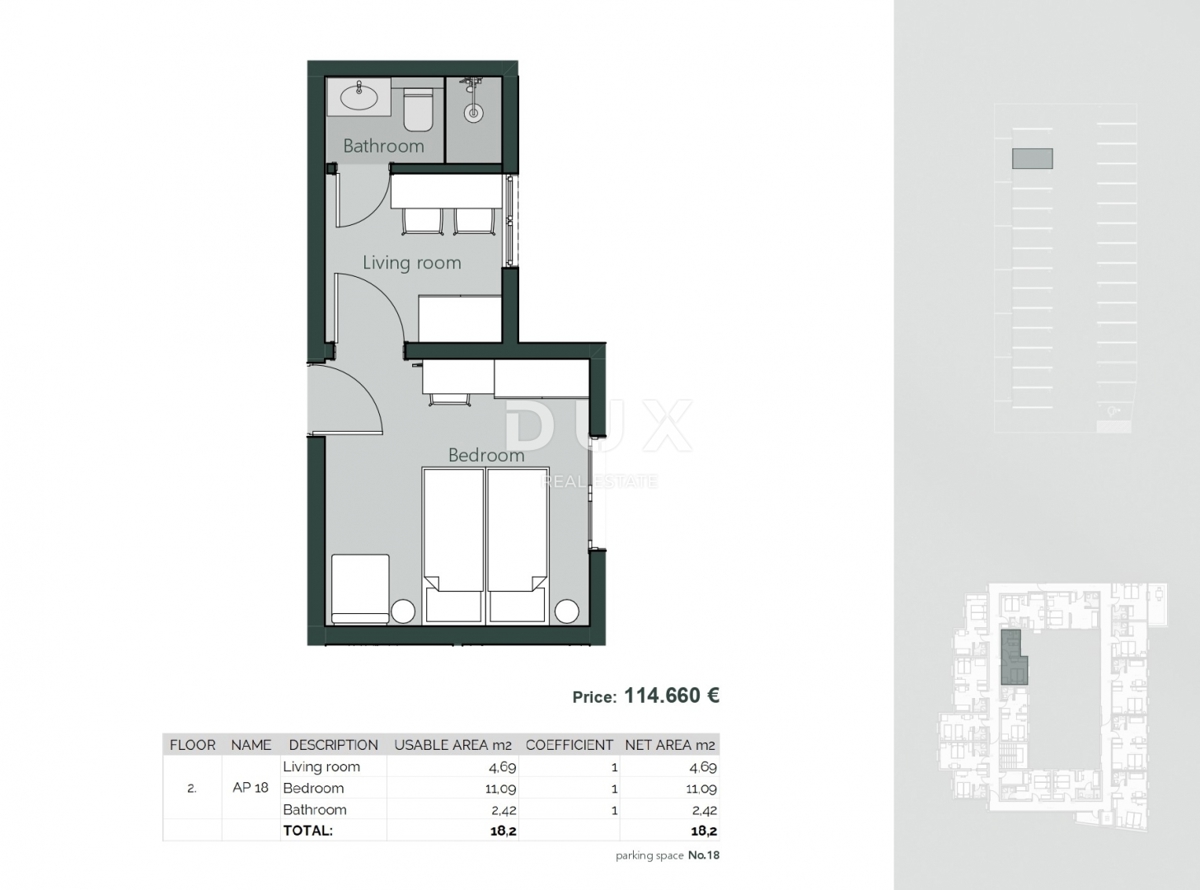 CRIKVENICA - Luksuzni apartmaji v prestižnem hotelskem kompleksu