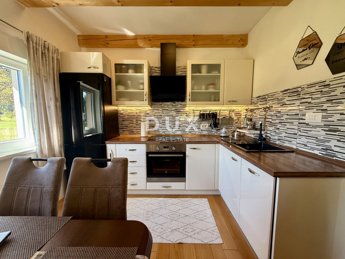 GORSKI KOTAR, TRŠĆE - Čudovita na novo prenovljena hiša!