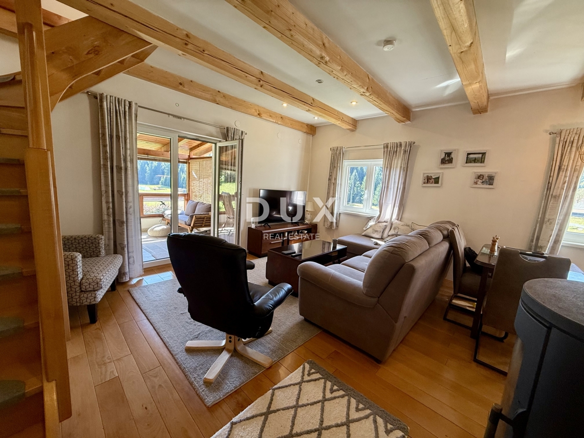 GORSKI KOTAR, TRŠĆE - Čudovita na novo prenovljena hiša!