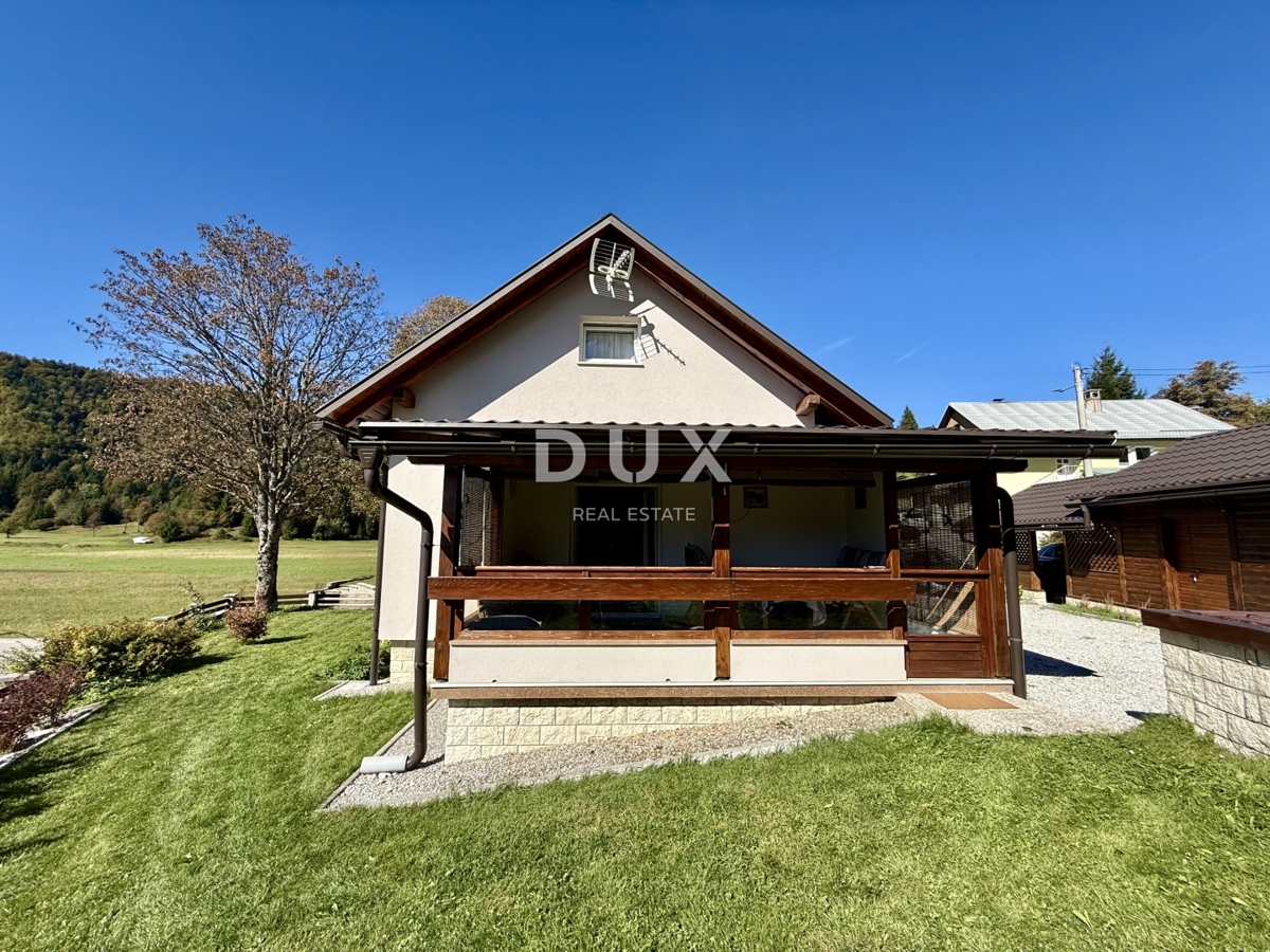 GORSKI KOTAR, TRŠĆE - Čudovita na novo prenovljena hiša!