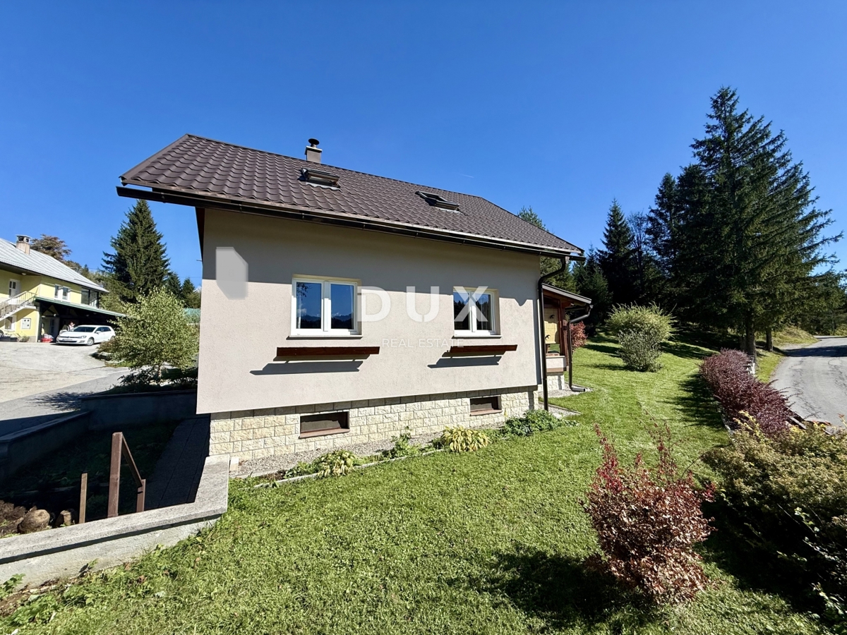 GORSKI KOTAR, TRŠĆE - Čudovita na novo prenovljena hiša!