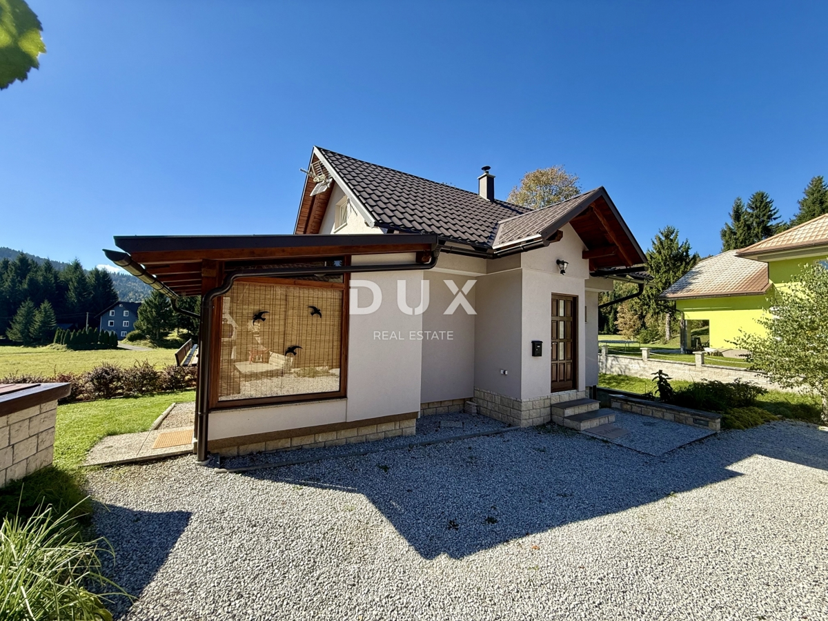 GORSKI KOTAR, TRŠĆE - Čudovita na novo prenovljena hiša!