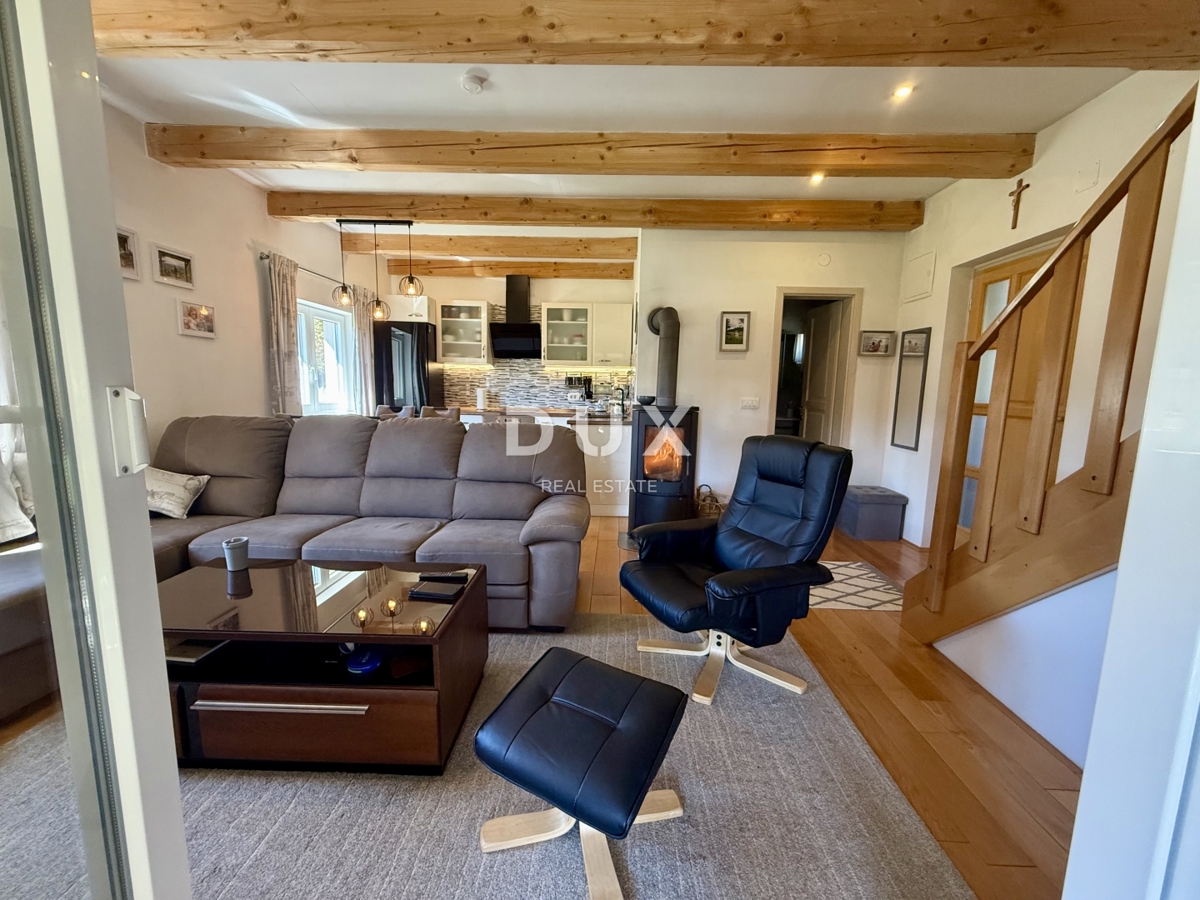 GORSKI KOTAR, TRŠĆE - Čudovita na novo prenovljena hiša!