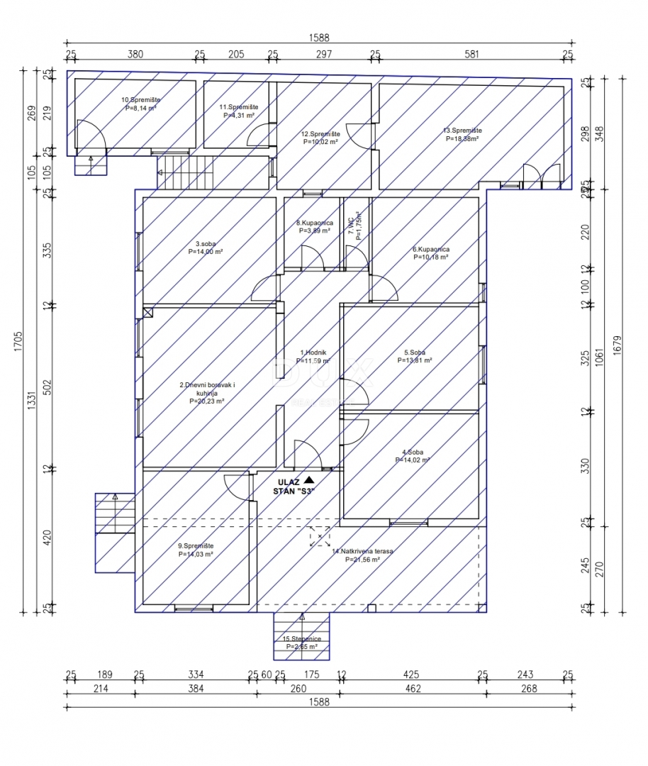 ZADAR, SELINE - PRILOŽNOST! Hiša v 1. vrsti do morja
