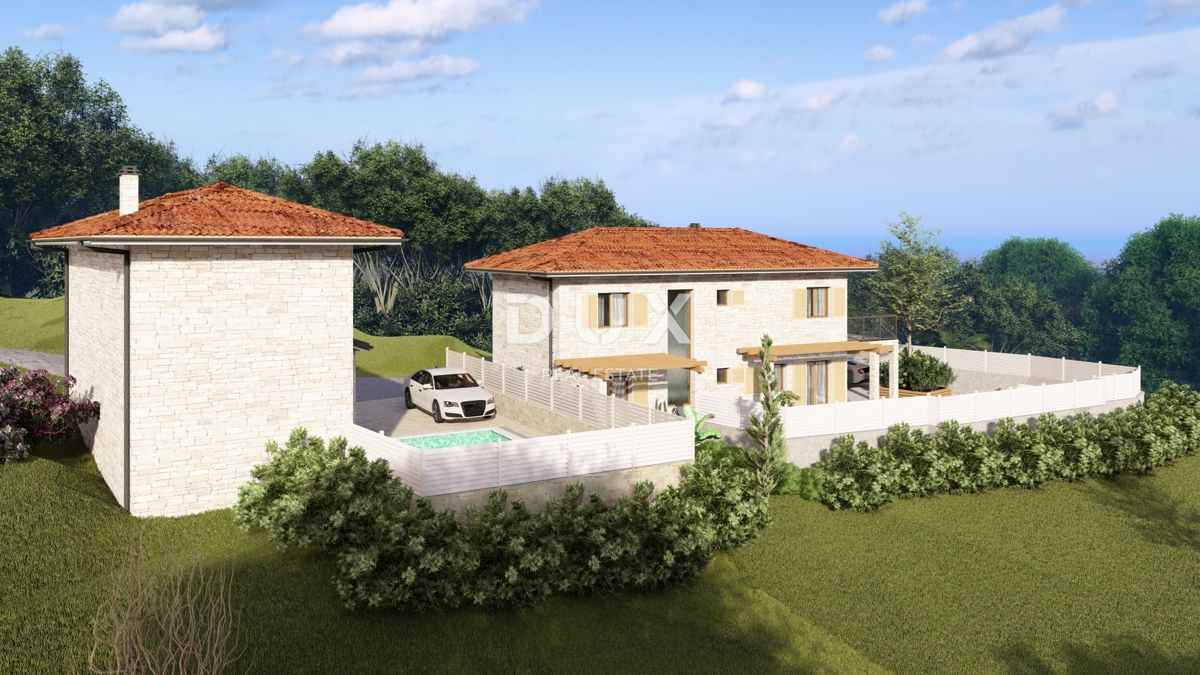 ISTRA, MOMJAN – DVA KAMNITA OBJEKTA S PROJEKTOM