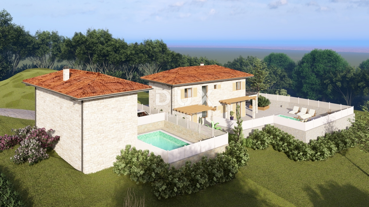 ISTRA, MOMJAN – DVA KAMNITA OBJEKTA S PROJEKTOM