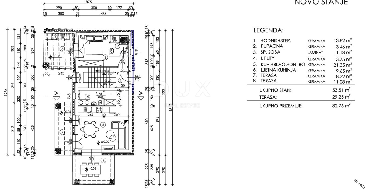 ISTRA, MOMJAN – DVA KAMNITA OBJEKTA S PROJEKTOM