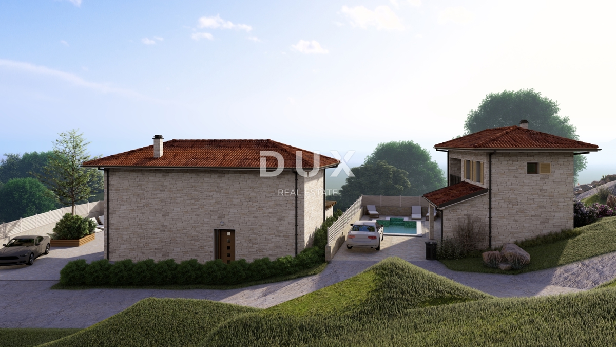 ISTRA, MOMJAN – DVA KAMNITA OBJEKTA S PROJEKTOM