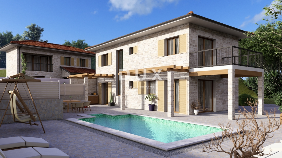 ISTRA, MOMJAN – DVA KAMNITA OBJEKTA S PROJEKTOM