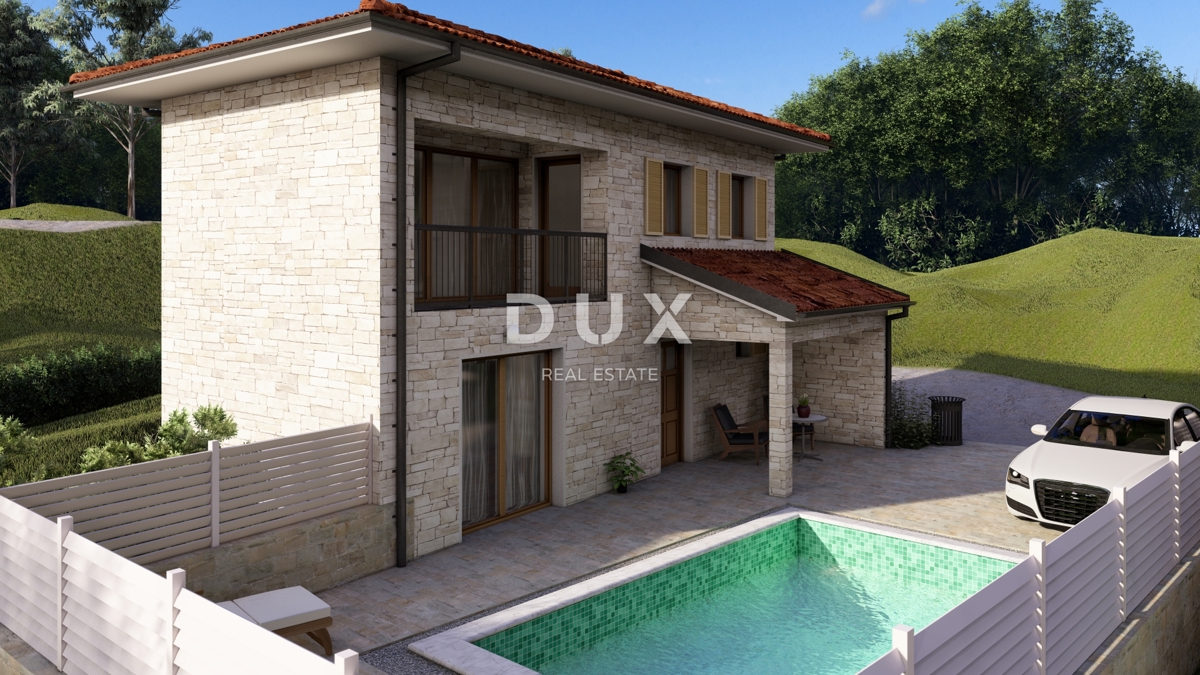 ISTRA, MOMJAN – DVA KAMNITA OBJEKTA S PROJEKTOM