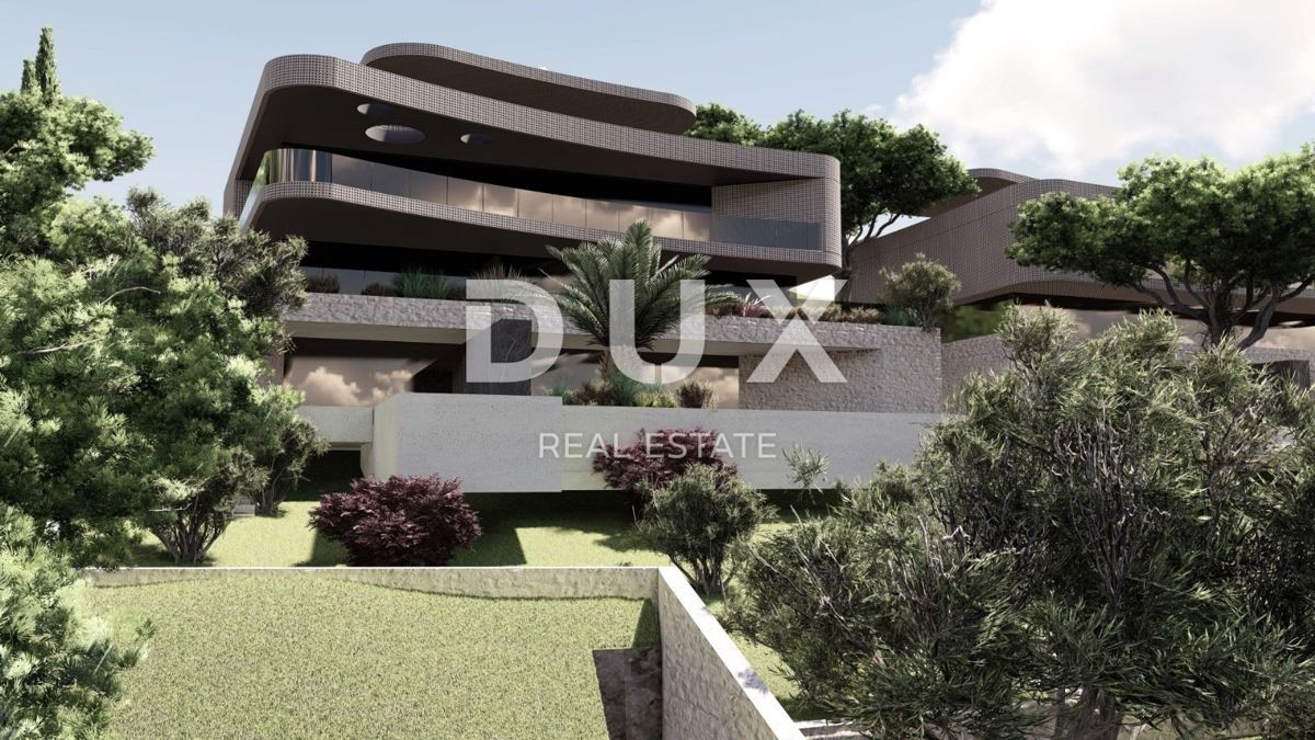 OPATIJA, CENTER - zemljišče za 10 ekskluzivnih apartmajev v Opatiji, priložnost za gradnjo s panoramskim pogledom na morje