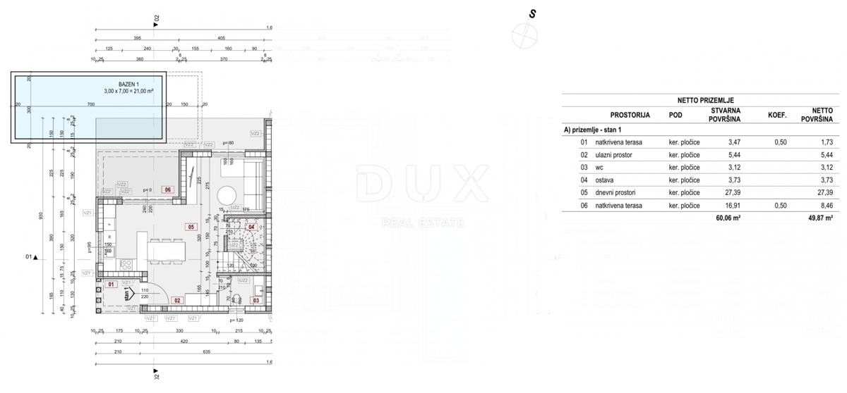 Hiša Malinska, Malinska-Dubašnica, 111,22m2