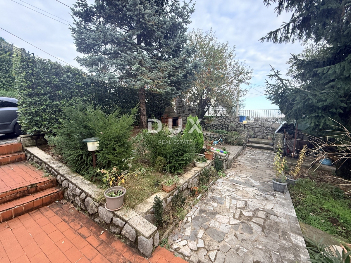 KASTAV, RUBEŠI - nedokončana etaža z veliko teraso in razgledom!