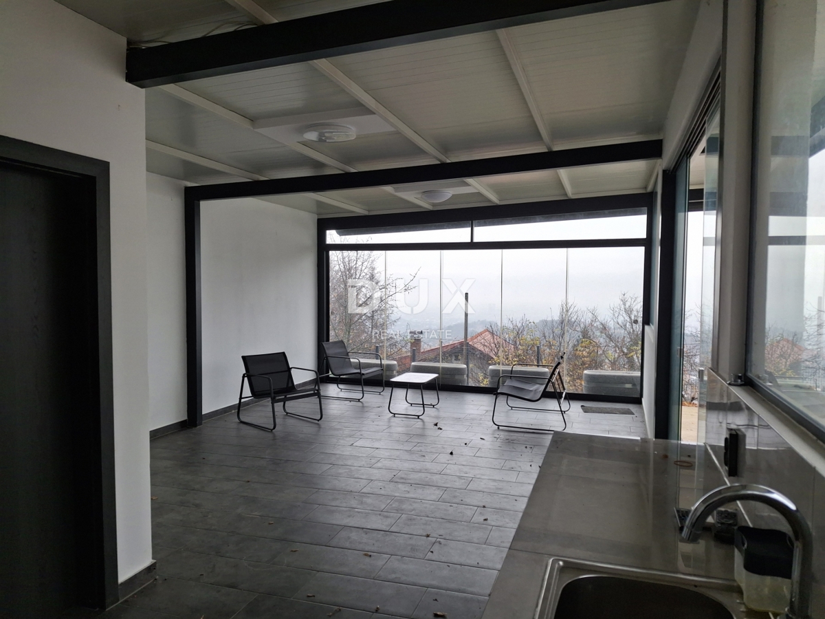 ZAGREB, GORNJE VRAPČE - Družinska hiša s panoramskim pogledom na Zagreb