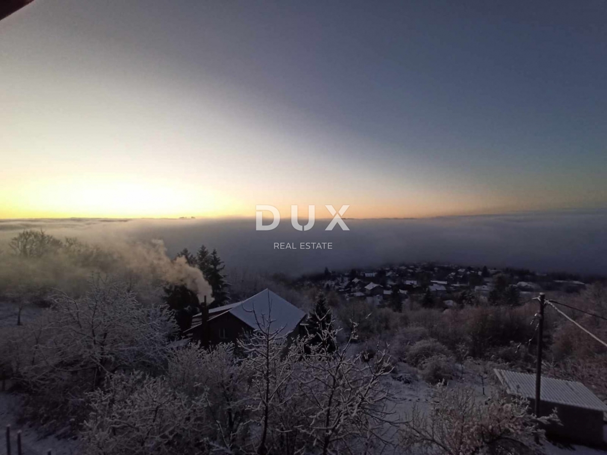 ZAGREB, GORNJE VRAPČE - Družinska hiša s panoramskim pogledom na Zagreb