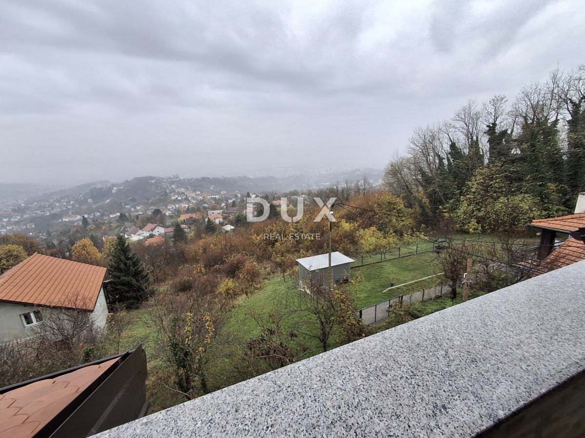 ZAGREB, GORNJE VRAPČE - Družinska hiša s panoramskim pogledom na Zagreb