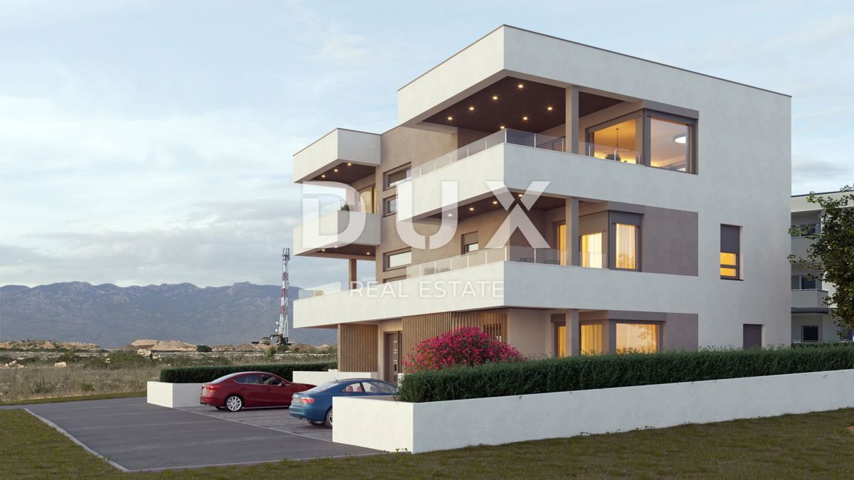 OTOK PAG, POVLJANA – Luksuzni penthouse s panoramskim razgledom v novogradnji