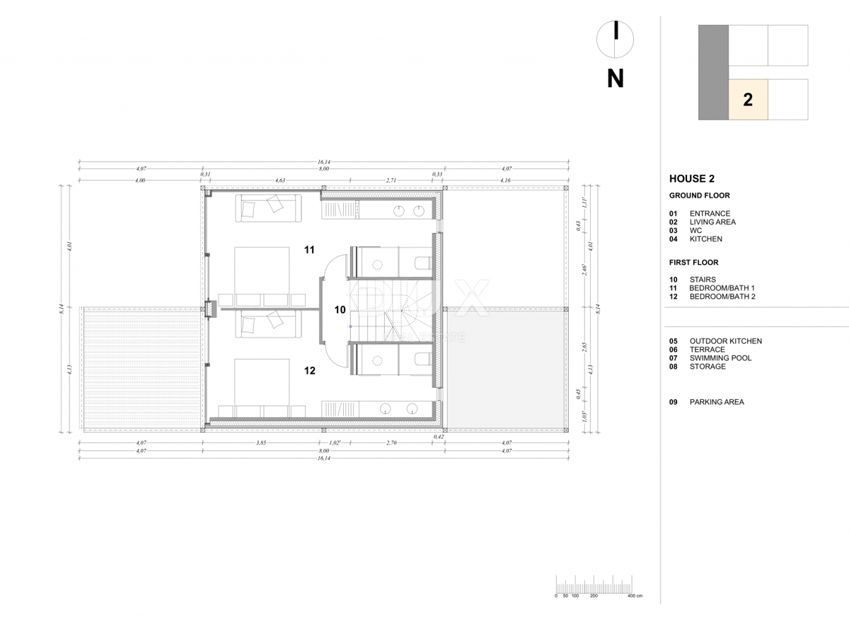 ISTRA, UMAG - Ekološko prijazna vila v bližini morja