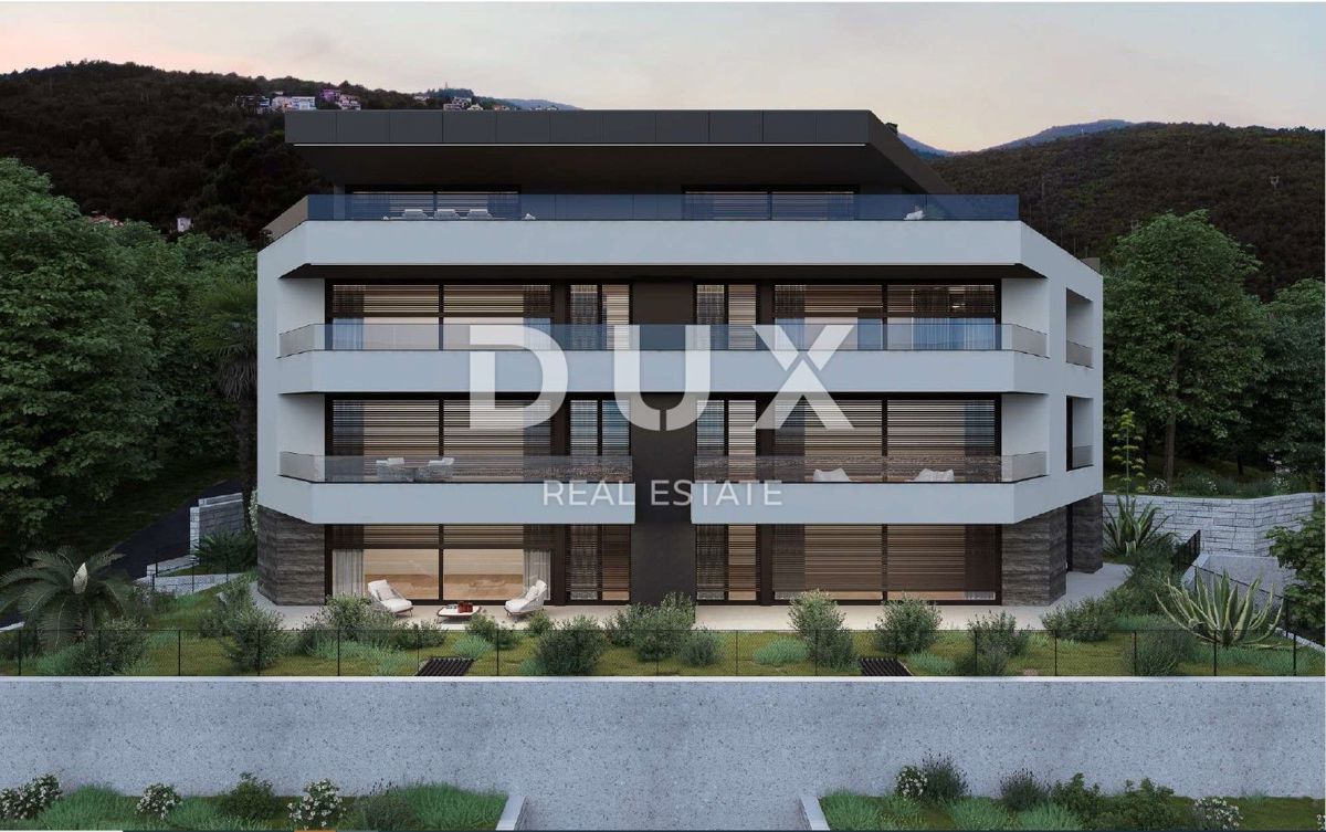 OPATIJA, CENTER - luksuzno stanovanje v novogradnji z wellnessom, fitnesom, garažo 