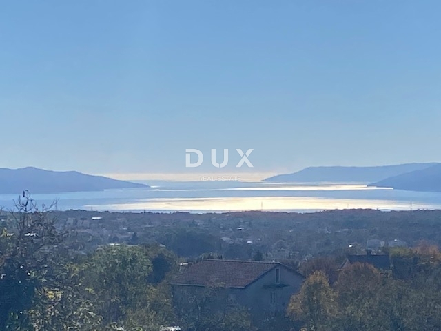 RIJEKA, VIŠKOVO - hiša in gospodarsko poslopje + dvorišče s pogledom na morje! PRILOŽNOST!