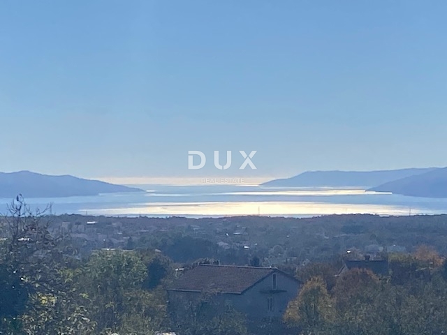 RIJEKA, VIŠKOVO - hiša in gospodarsko poslopje + dvorišče s pogledom na morje! PRILOŽNOST!