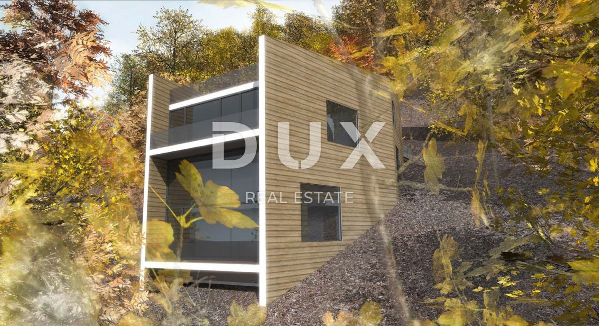 GORSKI KOTAR, FUŽINE - edinstven projekt v osrčju Gorskega Kotarja, zazidljivo zemljišče 10.700 m2 za kompleks vil v bližini jezera, investicijska priložnost!