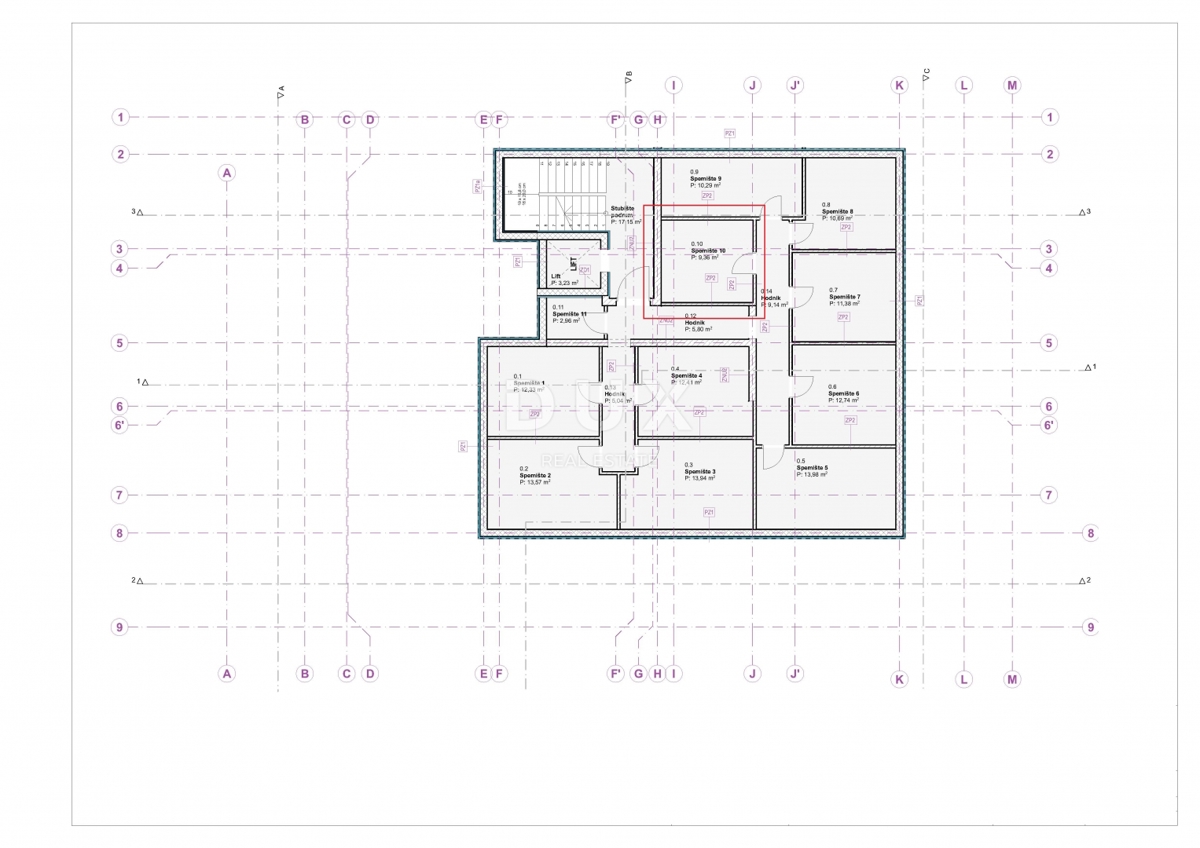 ŠIBENIK, VODICE - Luksuzno stanovanje v novogradnji, dvigalo, pogled na morje