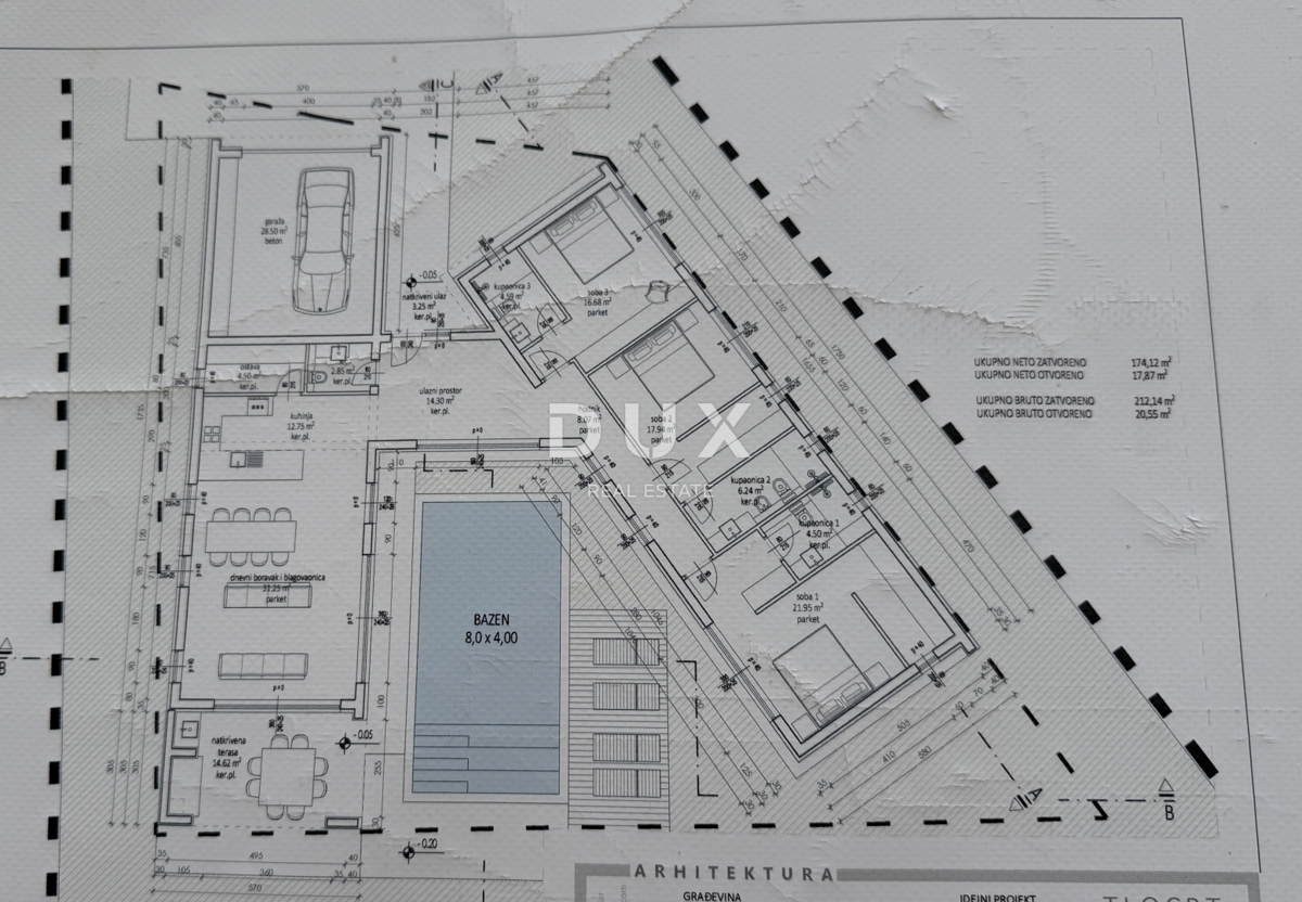 ZADAR, ZEMUNIK G. – Luksuzna moderna vila (B) enonadstropna z bazenom